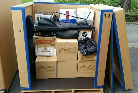 引っ越しの保管荷物